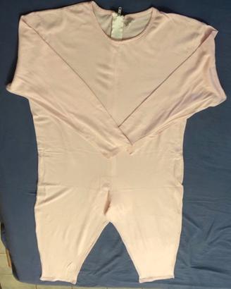 Tutone Pigiama Rosa Taglia M Nuovo