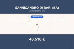 Immobile in asta di 145 m² a Sannicandro di Bari
