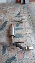 scarico per 500 Abarth 595 695 artigianale.