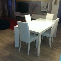 Tavolo Bianco Allungabile Wood Mondo Convenienza