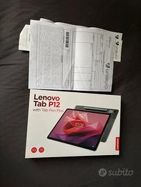 Lenovo Tab P12 12.7 3K Penna e Caricatore Original