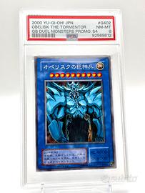 Obelisk The Tormentor GB Duel Monsters promo PSA 8