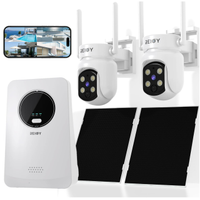 Kit Videosorveglianza Wifi Esterno Solare