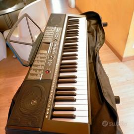 pianola con custodia e supporto 