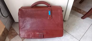 borsa da lavoro Piquadro in pelle 