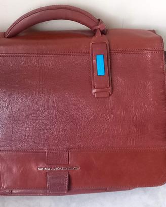 borsa da lavoro Piquadro in pelle 