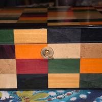 Humidor sigari intarsiato Fincato Roma