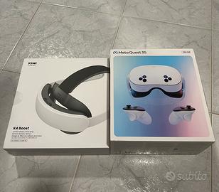Visore Meta quest 3s 256gb+cinturino kiwi batteria