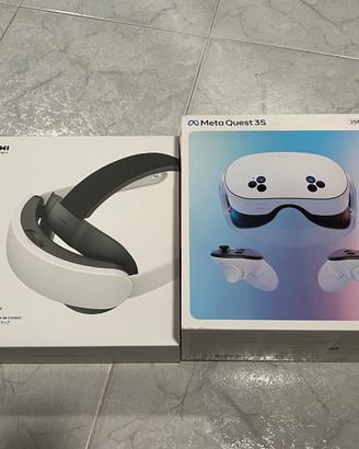 Visore Meta quest 3s 256gb+cinturino kiwi batteria