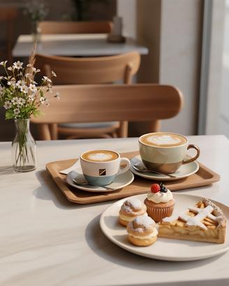 Commessa,Negozi,Barista di caffetteria