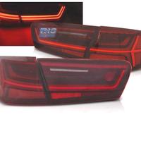 FANALI AUDI A6 C7 11-14 ROSSI CON FRECCIA A LED DI