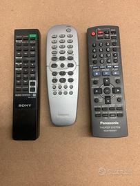 3 telecomandi