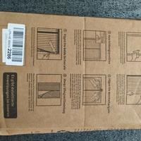 zanzariera con calamita nera