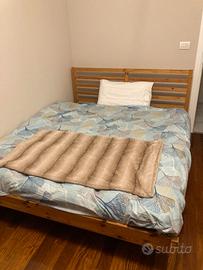 Letto in legno smontabile con doghe