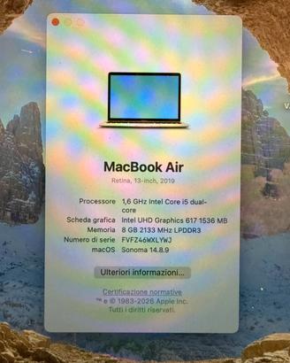 Apple MacBook Air 13” 2019