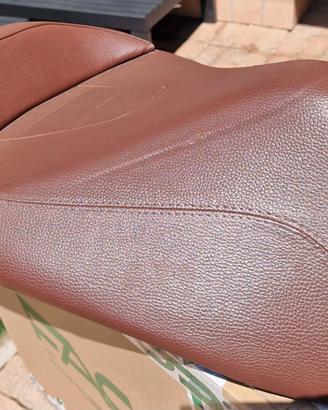 SELLA MARRONE ORIGINALE PIAGGIO BEVERLY