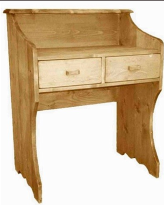 Scrivania legno massello