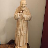 Manufatto di padre pio fatto a mano 80 cm
