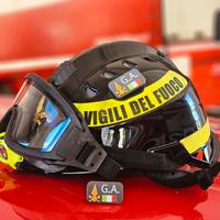 Vigili del fuoco Targhetta ad incastro per Elmo