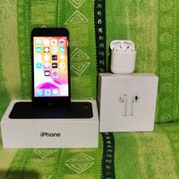 IPhone 7 Nero Jet Black 128 giga con AirPods