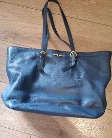 borsa shopper Miu Miu