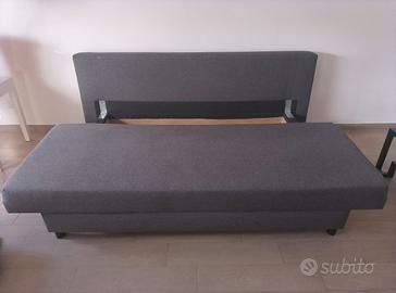 Divano letto con contenitore