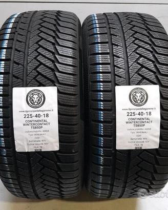 2 gomme 225 40 18 continental a46868