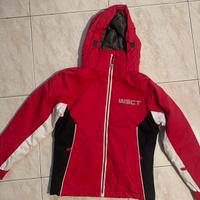 Tuta da neve bambina Fucsia e Nera  West Scout