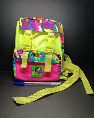 Raro zainetto formato mini modello skateboard Leop