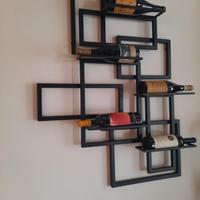 Portabottiglie in ferro