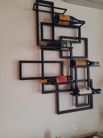 Portabottiglie in ferro