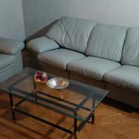 poltrona e divano con tavolino