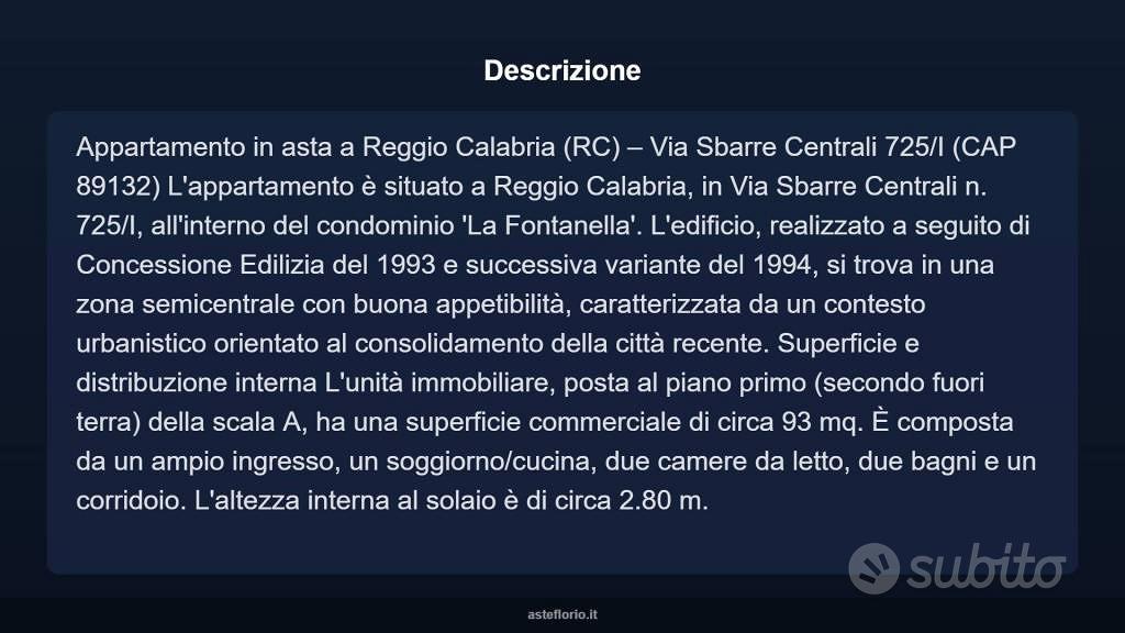 Appartamento – Reggio Calabria, Ravagnese - Vista 5