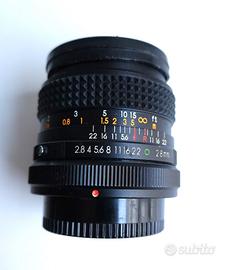 MAREXAR-CX 28mm f/2.8 Multi-Coated per Canon C/FD