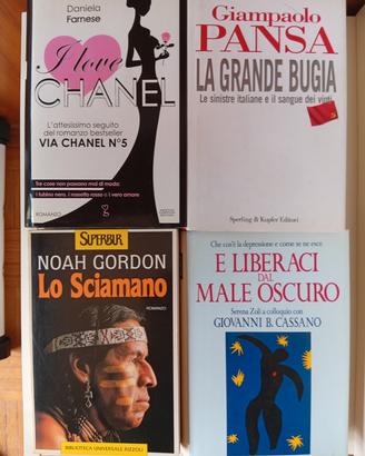 ROMANZO. LOTTO DI QUATTO  LIBRI