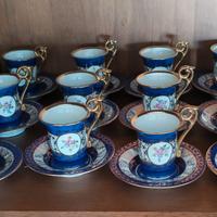 12 Tazzine Caffè Kahla porcellana tedesca