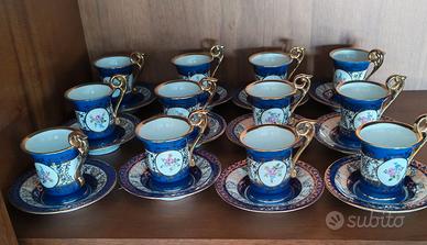 12 Tazzine Caffè Kahla porcellana tedesca