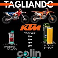 KIT TAGLIANDO KTM SX-F EXC-F OLIO MOTOREX