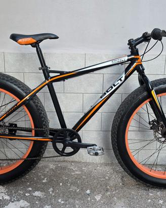 Bicicletta Fat Bike in Alluminio con freni a disco