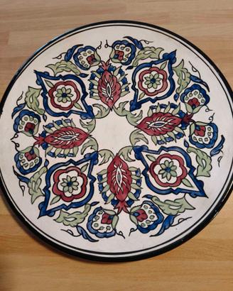 Piatto vintage ceramica Nabeul Tunisia
