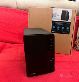 nas Synogy ds218+ 16gb ram e 2 dischi da 10 tera