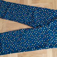 Pantalone donna a pois  taglia L ,no stiro. NUOVO