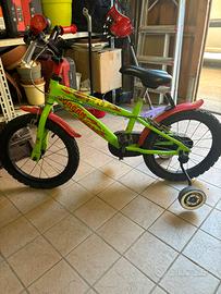 Bici con rotelle