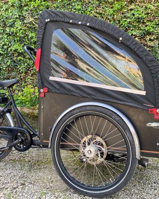 Bici cargo Christiania pedalata assistita Bologna