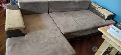 divano letto angolare contenitore 