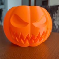 DECORAZIONE HALLOWEEN A FORMA DI ZUCCA Ø13cmx10cm