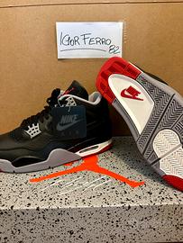 Nike jordan retro 4 bred