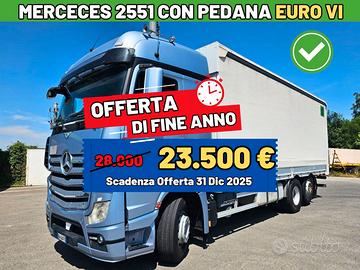 Camion Centinato Mercedes-Benz Actros 2551