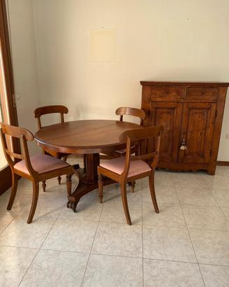 tavolo e sedie