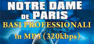 Basi Musical NOTRE DAME DE PARIS (Rimasterizzate)